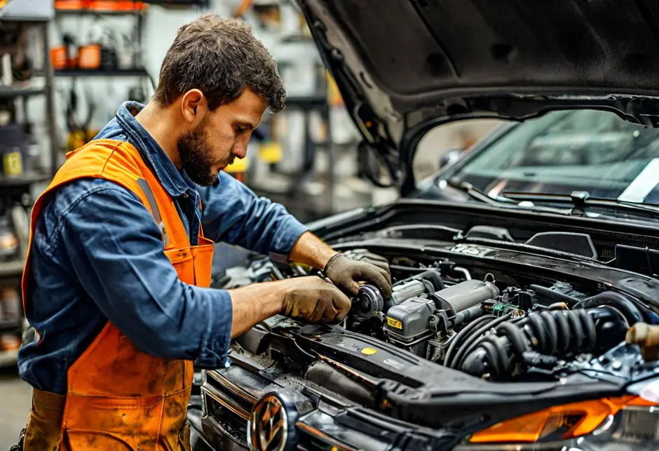 Замена топливного фильтра VW Touareg