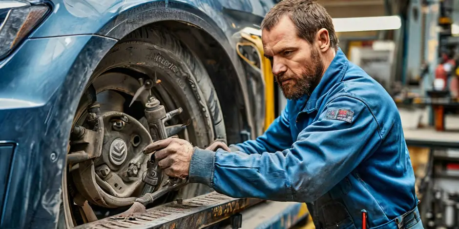 Регулировка углов установки колес VW Transporter