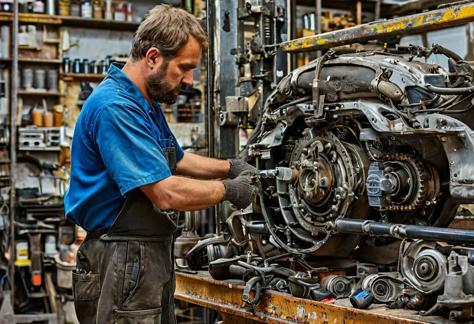 Снятие/установка переднего привода VW Transporter
