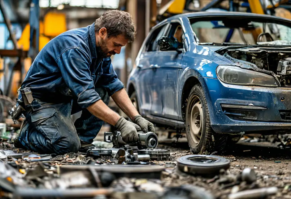 Замена подвесного подшипника VW Tiguan