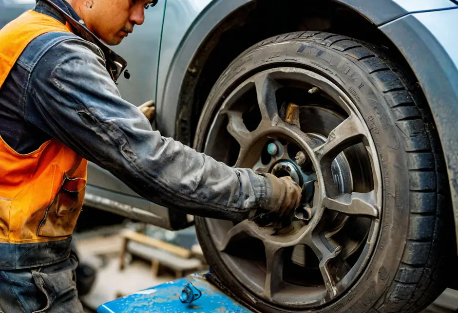 Снятие/установка колодки передние VOLKSWAGEN CRAFTER