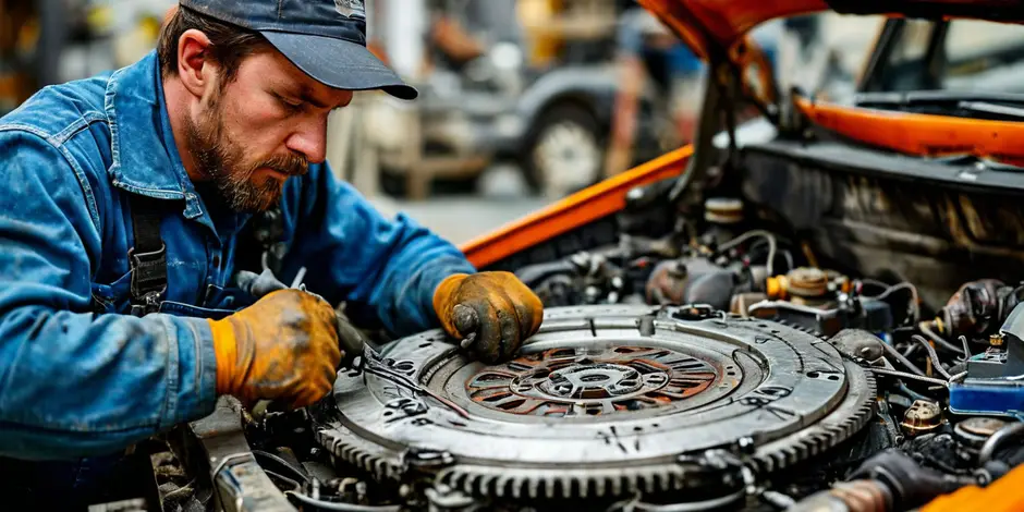 Замена маховика VW CRAFTER