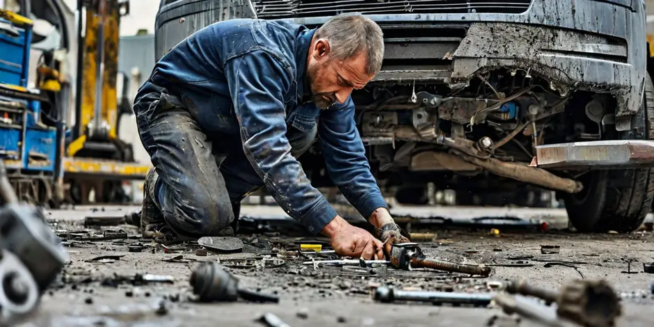 Снятие и установка переднего нижнего рычага VW Transporter