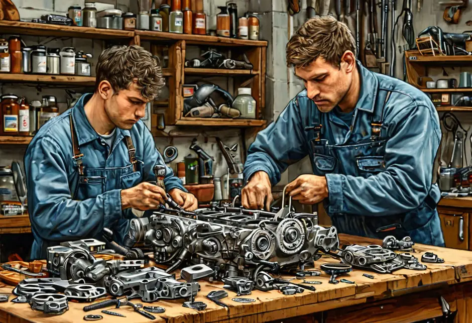 Разборка/сборка головки блока Фольксваген Транспортер