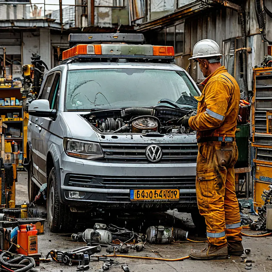 Эвакуатор VW Transporter