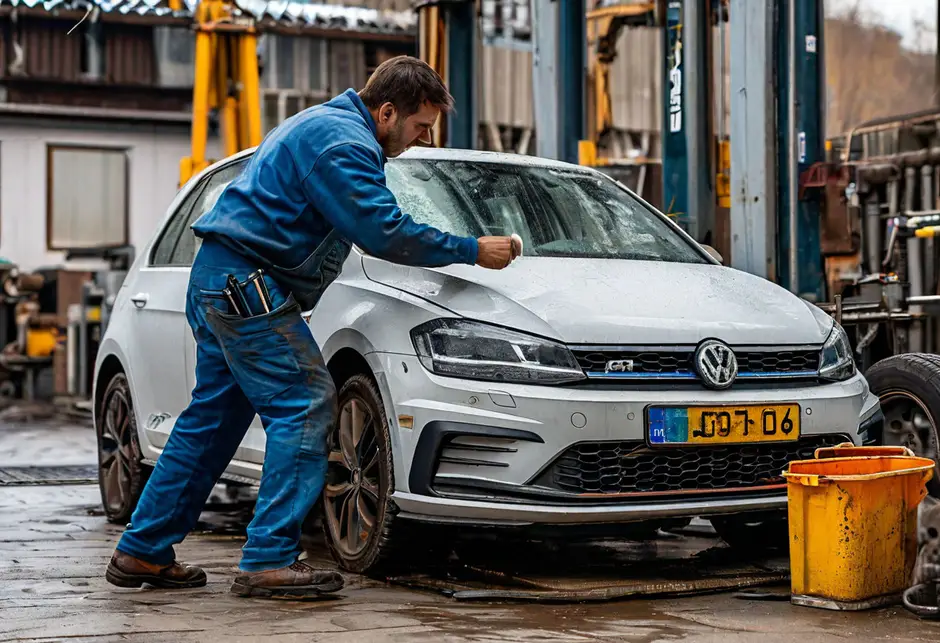 Замена масла в МКПП VOLKSWAGEN CRAFTER