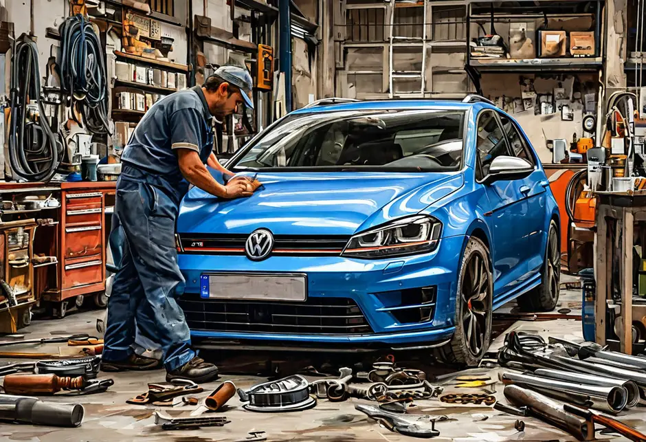 Замена патрубка интеркулера VW Transporter